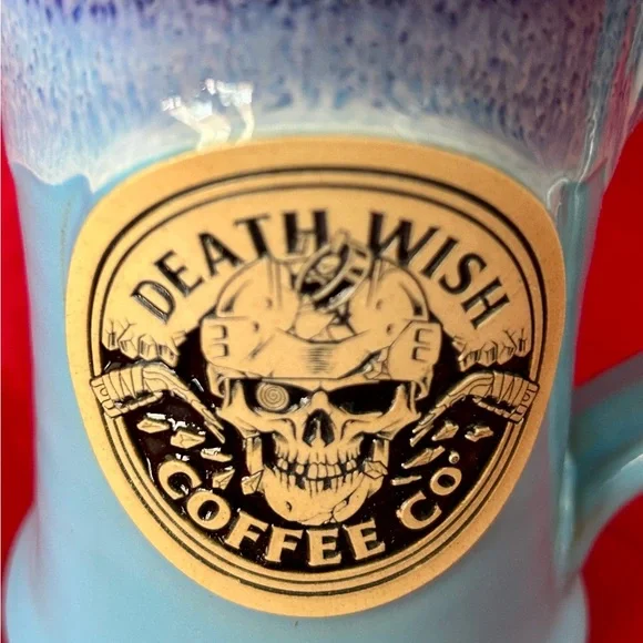 a black coffee mug Black Rifle AR Stainless Steel Mug Silver / 14 oz